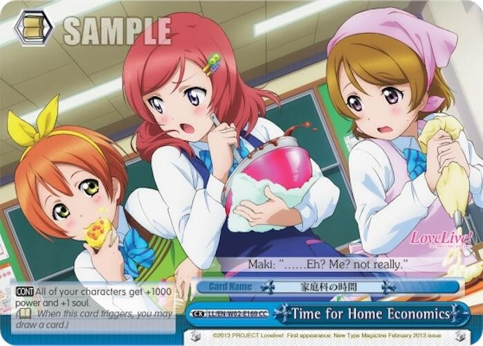 Image for Time for Home Economics (Love Live! DX Vol.2) (LL/EN-W02-E169 CC) - Weiss Schwarz