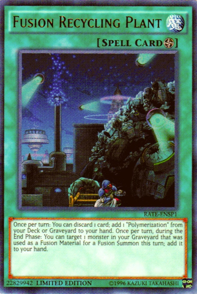Image for Fusion Recycling Plant (RATE-ENSP1) (Raging Tempest) (RATE-ENSP1) - YuGiOh
