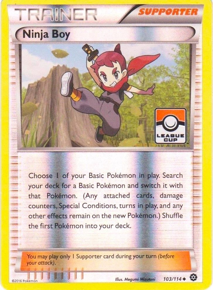 Image for Ninja Boy - 103/114 (League Cup) (League & Championship Cards) (103/114) - Pokemon