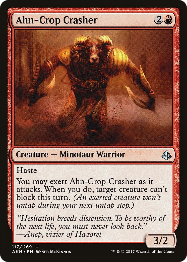 Image for Ahn-Crop Crasher (Amonkhet) (117) - Magic: The Gathering
