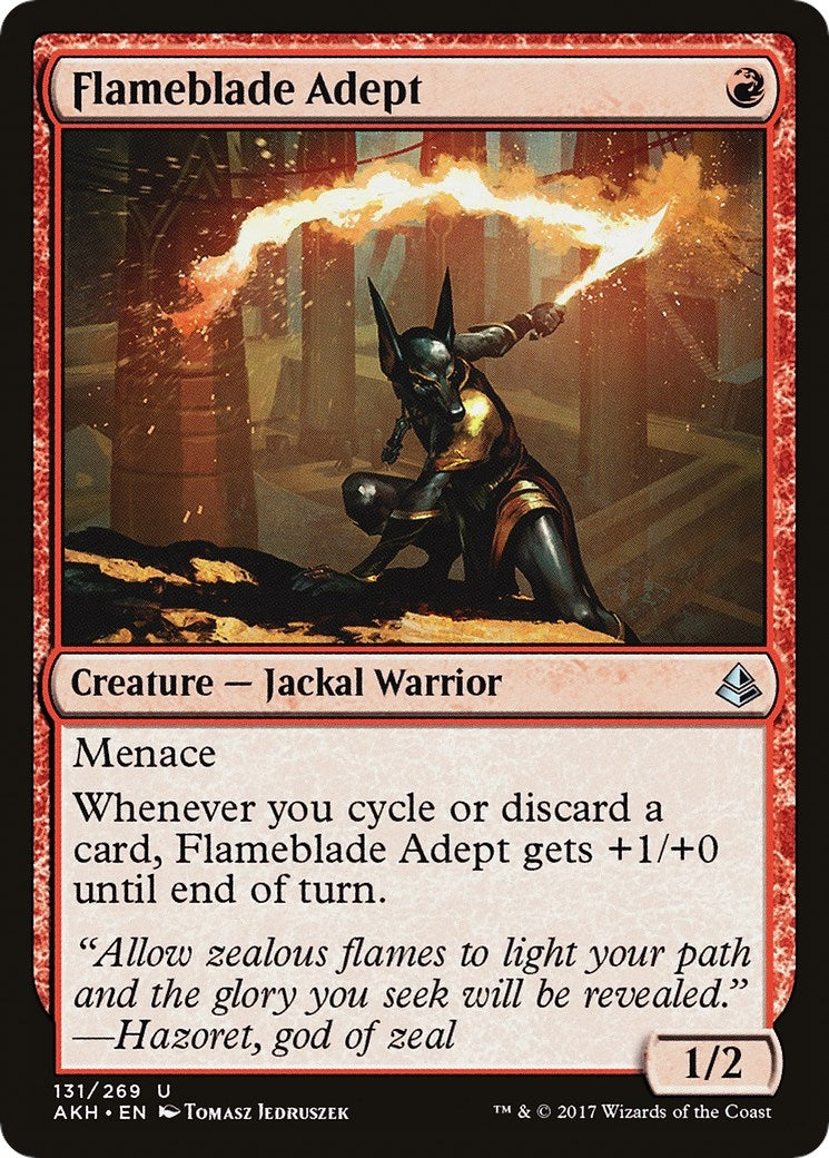Image for Flameblade Adept (Amonkhet) (131) - Magic: The Gathering