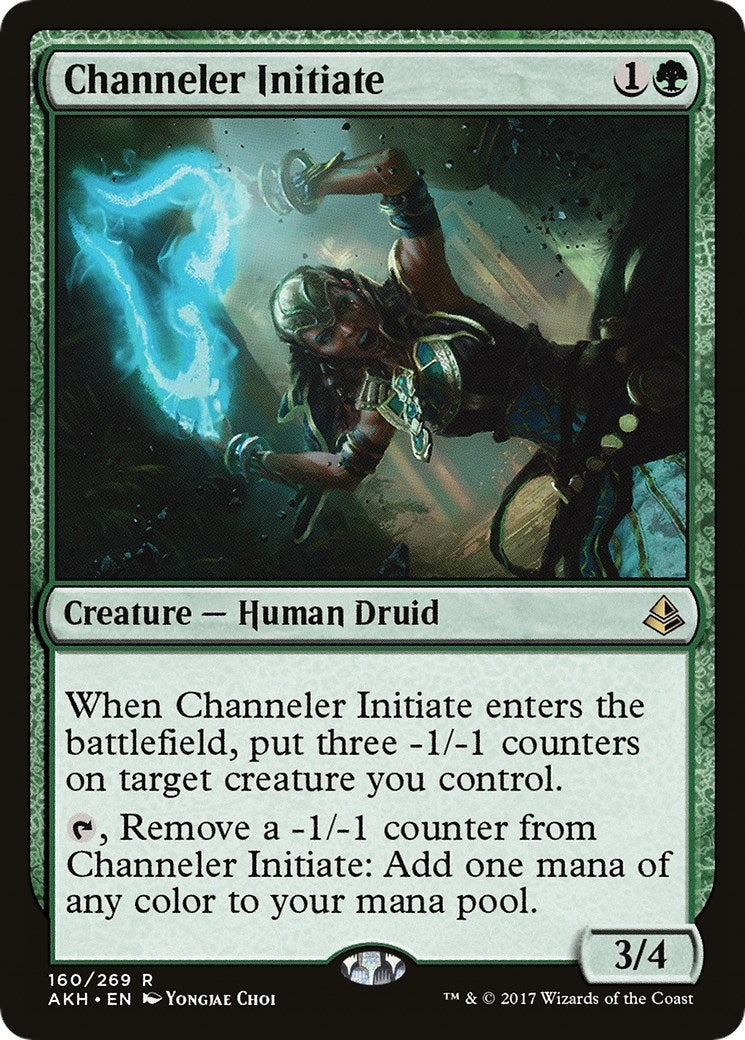 Image for Channeler Initiate (Amonkhet) (160) - Magic: The Gathering