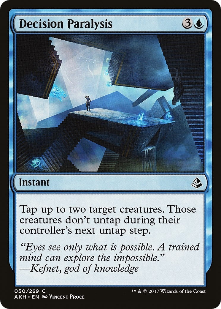 Image for Decision Paralysis (Amonkhet) (50) - Magic: The Gathering