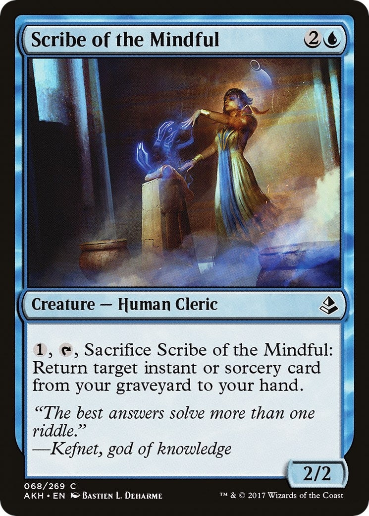Image for Scribe of the Mindful (Amonkhet) (68) - Magic: The Gathering