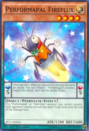 Image for Performapal Fireflux (Starfoil) (Star Pack - Battle Royal) (SP17-EN034) - YuGiOh