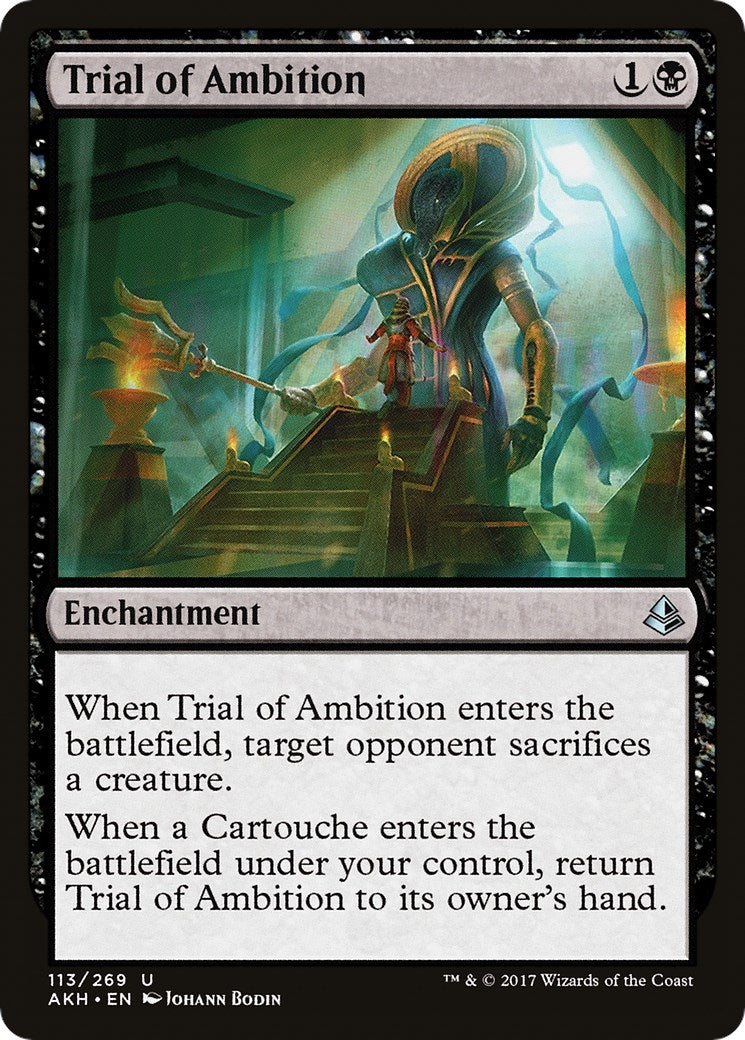 Image for Trial of Ambition (Amonkhet) (113) - Magic: The Gathering
