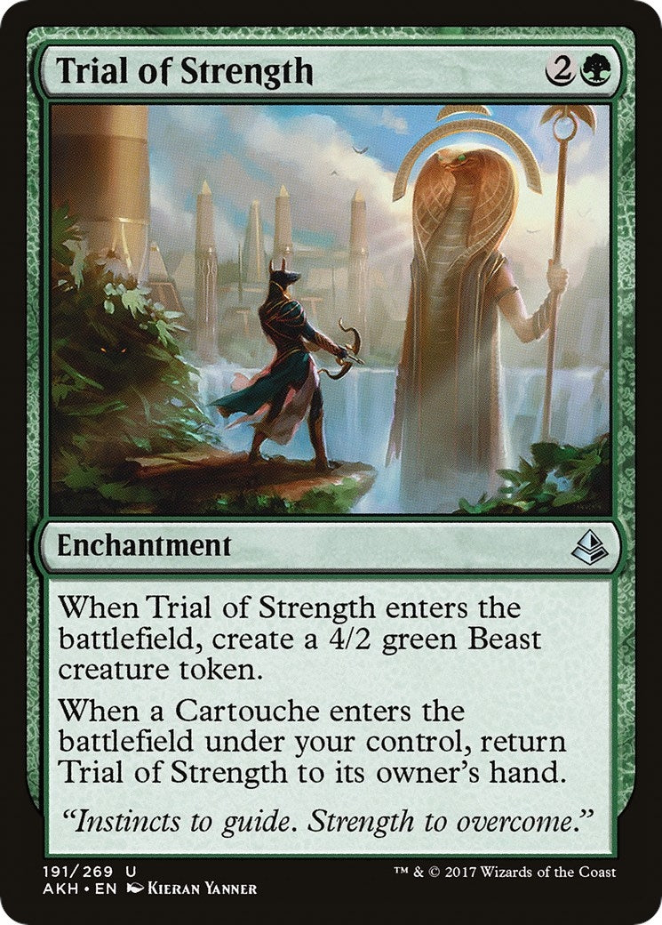 Image for Trial of Strength (Amonkhet) (191) - Magic: The Gathering