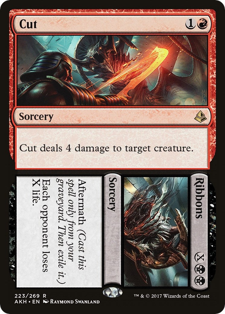 Image for Cut // Ribbons (Amonkhet) (223) - Magic: The Gathering