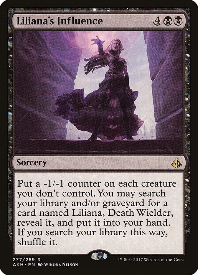 Image for Liliana's Influence (Amonkhet) (277) - Magic: The Gathering