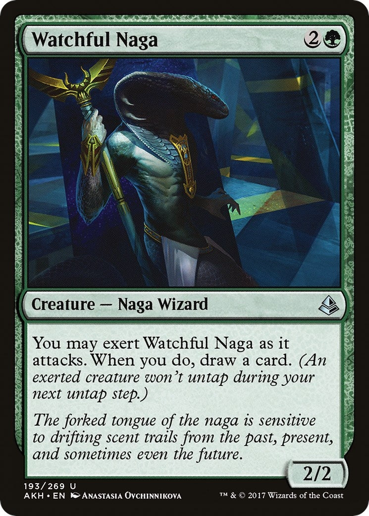 Image for Watchful Naga (Amonkhet) (193) - Magic: The Gathering