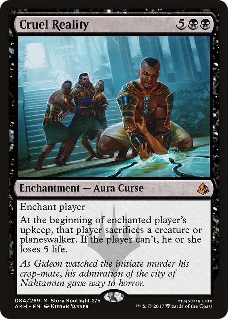 Image for Cruel Reality (Amonkhet) (84) - Magic: The Gathering