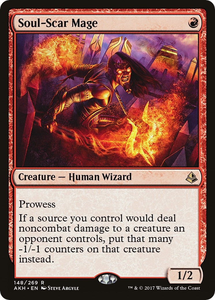 Image for Soul-Scar Mage (Amonkhet) (148) - Magic: The Gathering