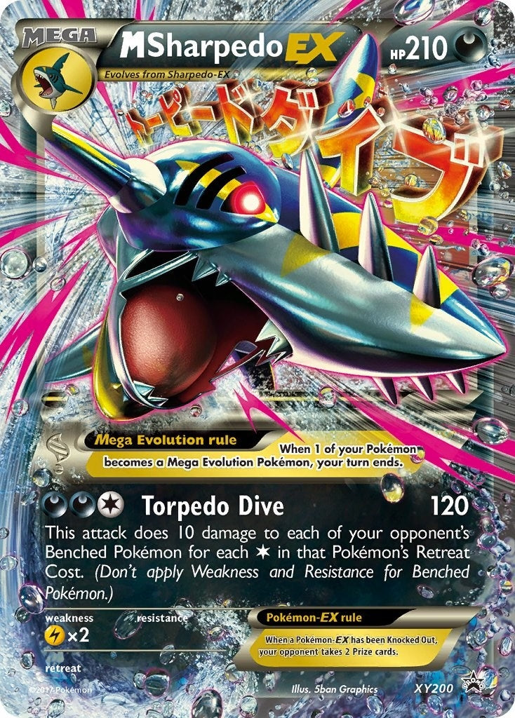 Image for M Sharpedo EX - XY200 (XY Promos) (XY200) - Pokemon