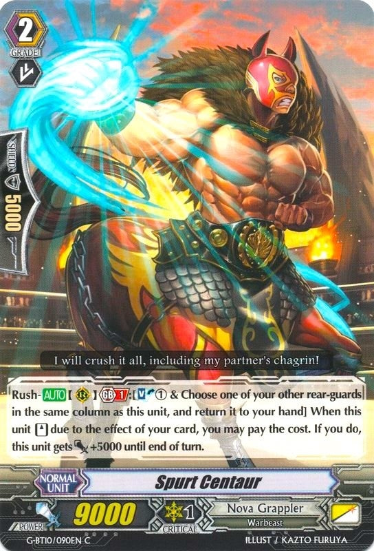 Image for Spurt Centaur (G-BT10: Raging Clash of the Blade Fangs) (G-BT10/090EN) - Cardfight Vanguard