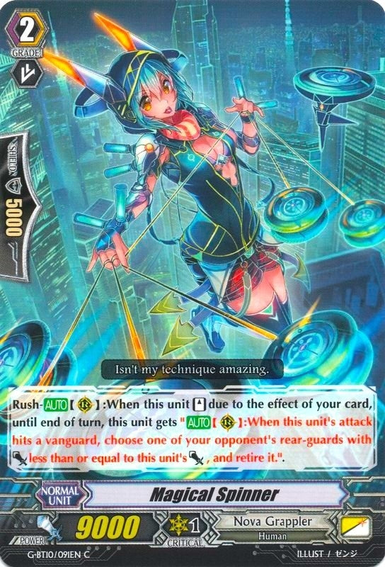 Image for Magical Spinner (G-BT10: Raging Clash of the Blade Fangs) (G-BT10/091EN) - Cardfight Vanguard