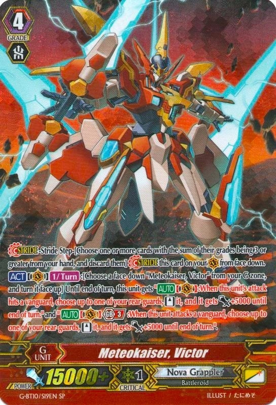 Image for Meteokaiser, Victor (SP) (G-BT10: Raging Clash of the Blade Fangs) (G-BT10/S19EN) - Cardfight Vanguard