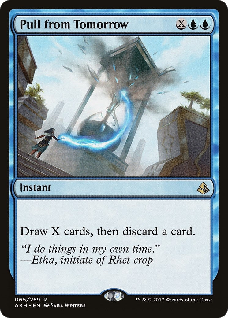Image for Pull from Tomorrow (Amonkhet) (65) - Magic: The Gathering