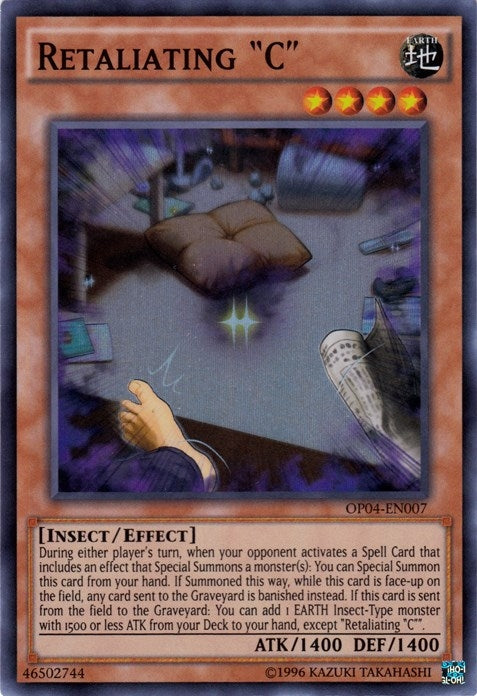 Image for Retaliating "C" (OTS Tournament Pack 4) (OP04-EN007) - YuGiOh