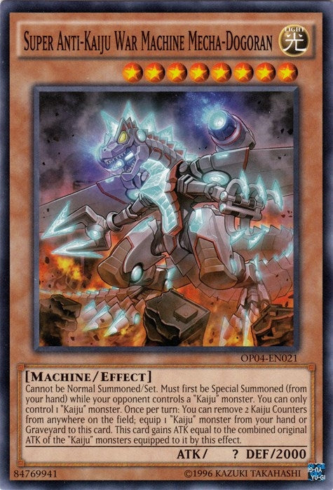 Image for Super Anti-Kaiju War Machine Mecha-Dogoran (OTS Tournament Pack 4) (OP04-EN021) - YuGiOh