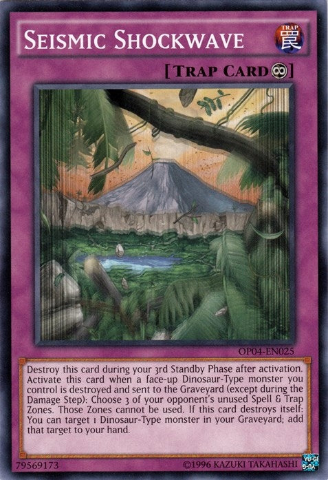 Image for Seismic Shockwave (OTS Tournament Pack 4) (OP04-EN025) - YuGiOh