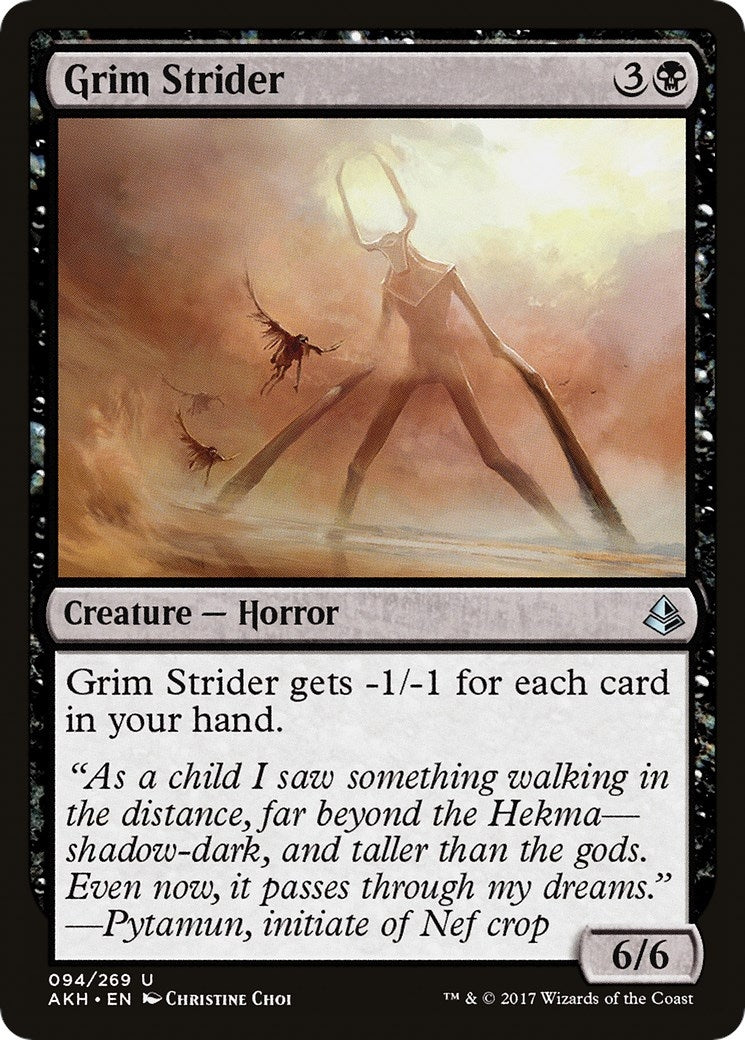 Image for Grim Strider (Amonkhet) (94) - Magic: The Gathering