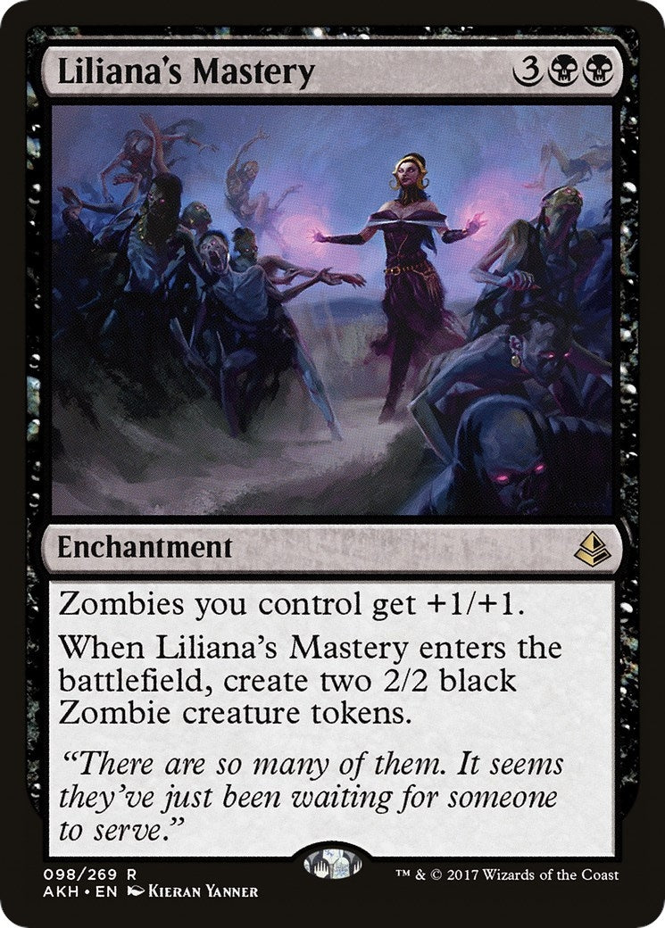 Image for Liliana's Mastery (Amonkhet) (98) - Magic: The Gathering