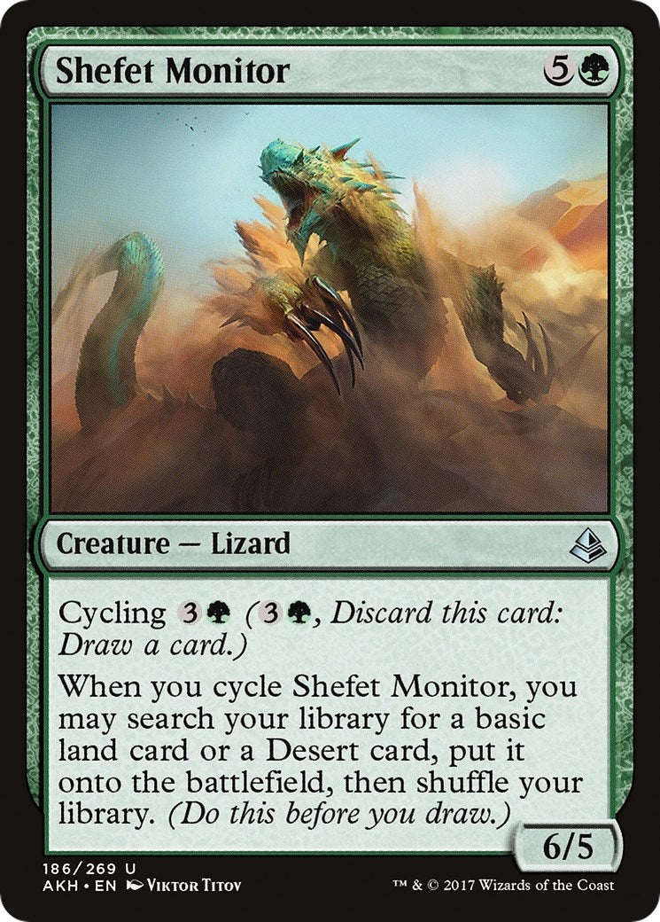 Image for Shefet Monitor (Amonkhet) (186) - Magic: The Gathering