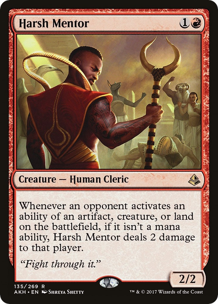 Image for Harsh Mentor (Amonkhet) (135) - Magic: The Gathering