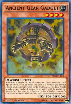 Image for Ancient Gear Gadget (Structure Deck: Machine Reactor) (SR03-EN000) - YuGiOh
