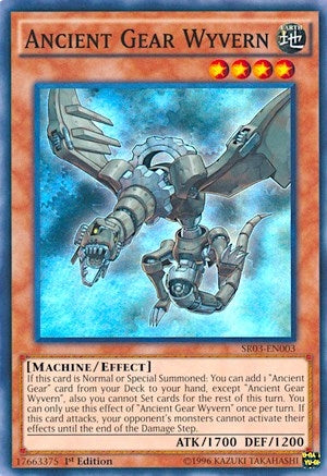 Image for Ancient Gear Wyvern (Structure Deck: Machine Reactor) (SR03-EN003) - YuGiOh