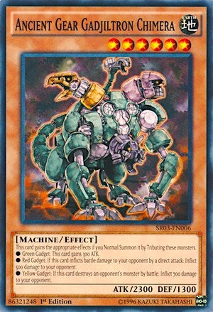 Image for Ancient Gear Gadjiltron Chimera (Structure Deck: Machine Reactor) (SR03-EN006) - YuGiOh