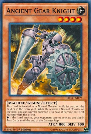 Image for Ancient Gear Knight (Structure Deck: Machine Reactor) (SR03-EN009) - YuGiOh