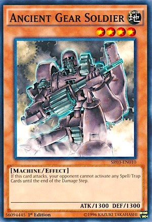 Image for Ancient Gear Soldier (Structure Deck: Machine Reactor) (SR03-EN010) - YuGiOh