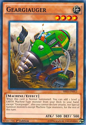 Image for Geargiauger (Structure Deck: Machine Reactor) (SR03-EN012) - YuGiOh