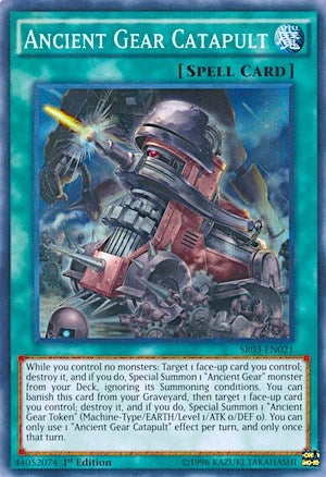 Image for Ancient Gear Catapult (Structure Deck: Machine Reactor) (SR03-EN021) - YuGiOh
