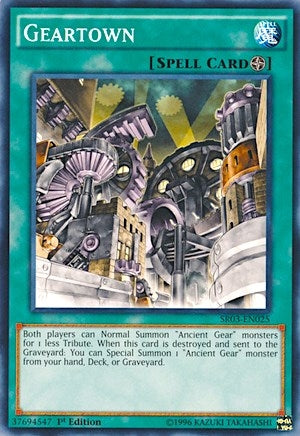 Image for Geartown (Structure Deck: Machine Reactor) (SR03-EN025) - YuGiOh