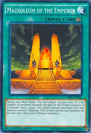 Image for Mausoleum of the Emperor (Structure Deck: Machine Reactor) (SR03-EN026) - YuGiOh