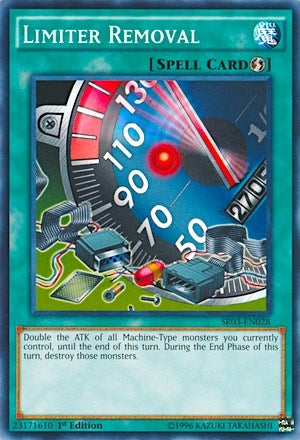 Image for Limiter Removal (Structure Deck: Machine Reactor) (SR03-EN028) - YuGiOh