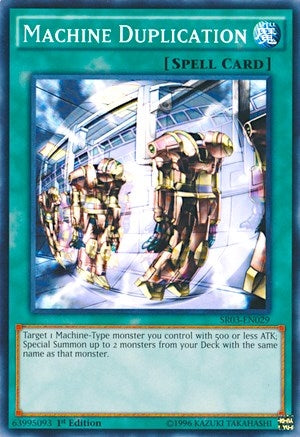 Image for Machine Duplication (Structure Deck: Machine Reactor) (SR03-EN029) - YuGiOh