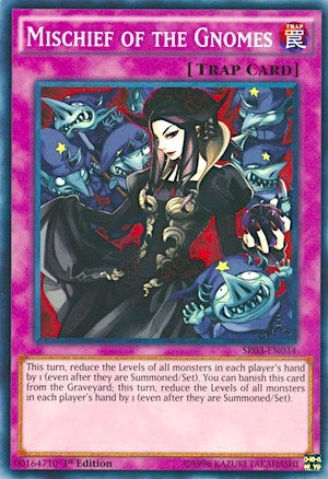 Image for Mischief of the Gnomes (Structure Deck: Machine Reactor) (SR03-EN034) - YuGiOh