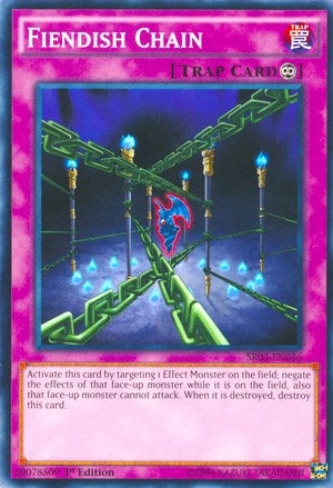 Image for Fiendish Chain (Structure Deck: Machine Reactor) (SR03-EN036) - YuGiOh