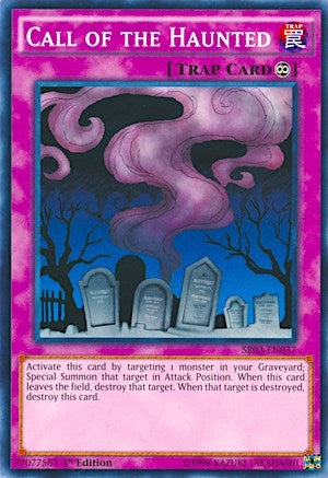 Image for Call of the Haunted (Structure Deck: Machine Reactor) (SR03-EN037) - YuGiOh