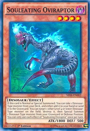 Image for Souleating Oviraptor (Structure Deck: Dinosmasher's Fury) (SR04-EN002) - YuGiOh