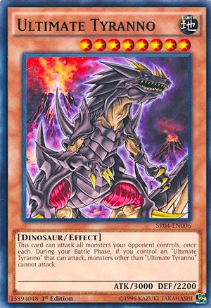 Image for Ultimate Tyranno (Structure Deck: Dinosmasher's Fury) (SR04-EN006) - YuGiOh