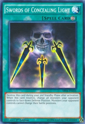 Image for Swords of Concealing Light (Structure Deck: Dinosmasher's Fury) (SR04-EN026) - YuGiOh