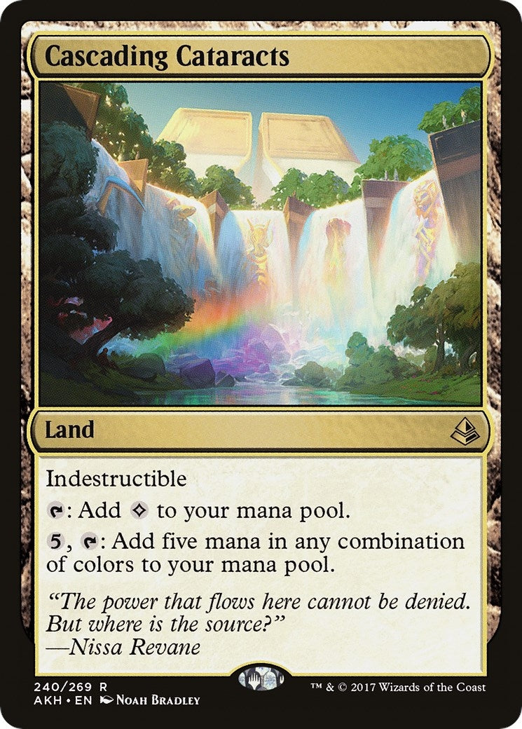 Image for Cascading Cataracts (Amonkhet) (240) - Magic: The Gathering