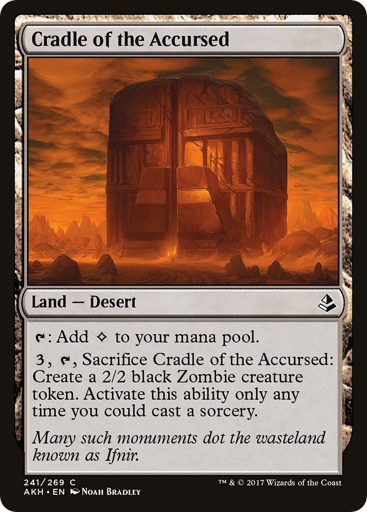 Image for Cradle of the Accursed (Amonkhet) (241) - Magic: The Gathering
