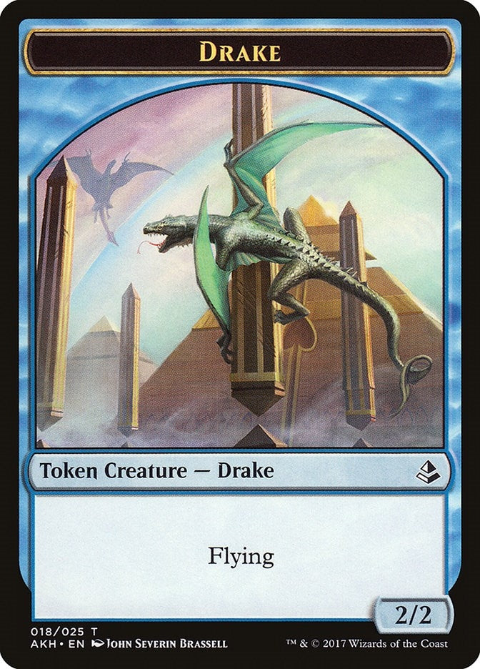 Image for Drake Token (Amonkhet) (18) - Magic: The Gathering