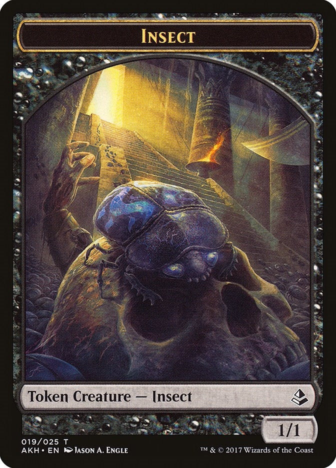 Image for Insect Token (Amonkhet) (19) - Magic: The Gathering