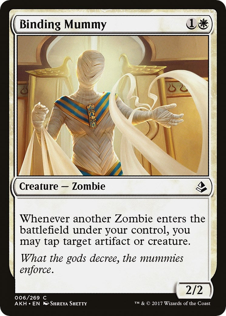 Image for Binding Mummy (Amonkhet) (6) - Magic: The Gathering